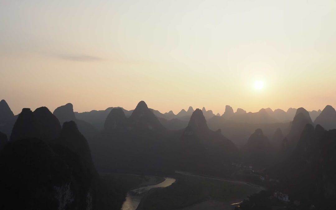 Une balade à vélo dans les montagnes karstiques du sud de la Chine
