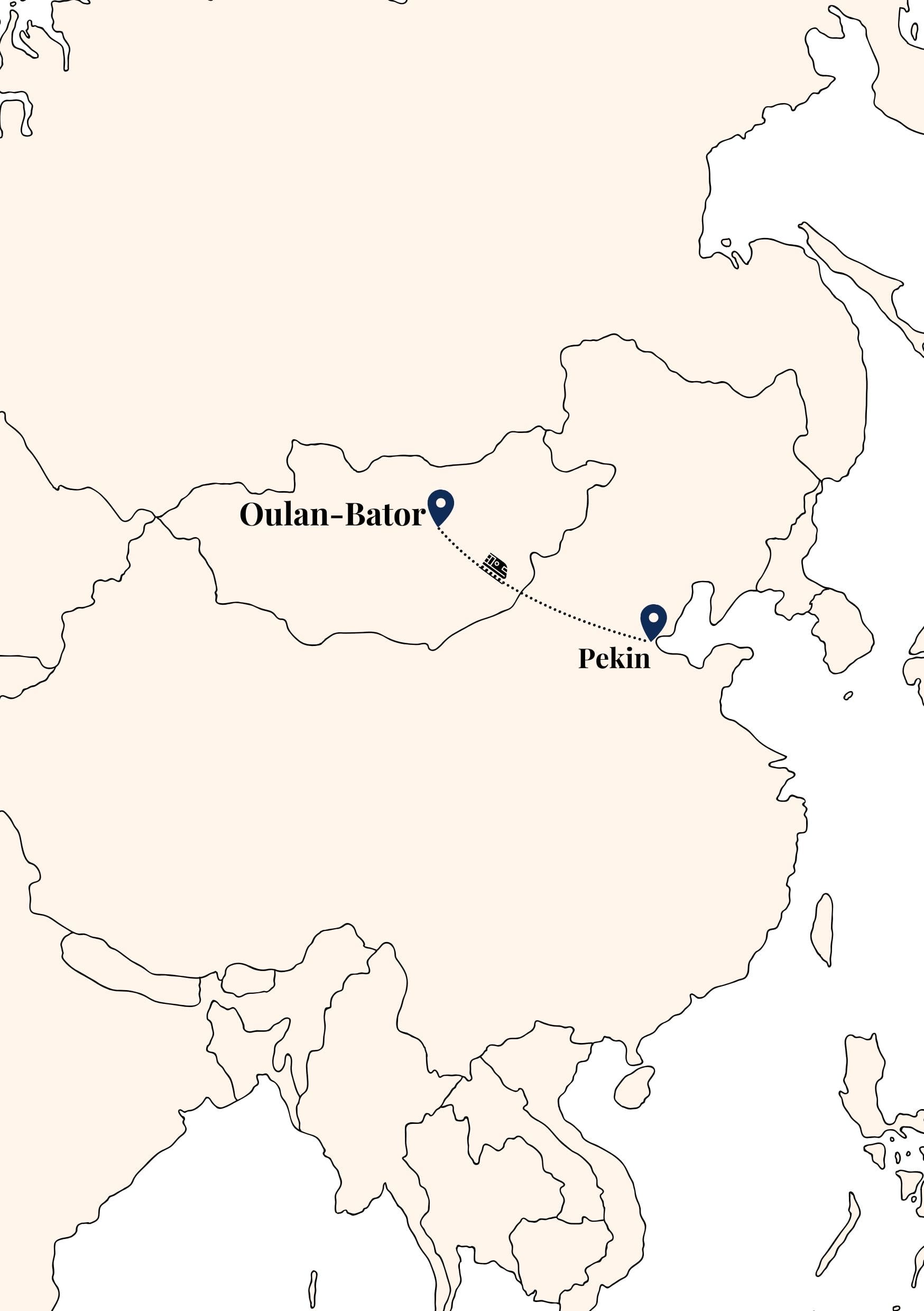 carte trajet transmongolien
